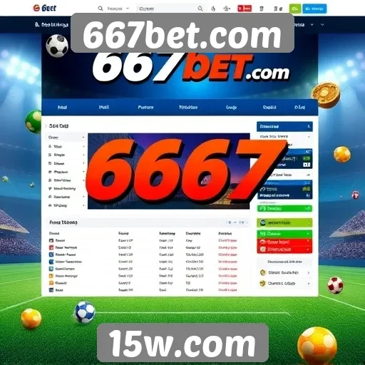 Acessibilidade e usabilidade do site 667bet.com