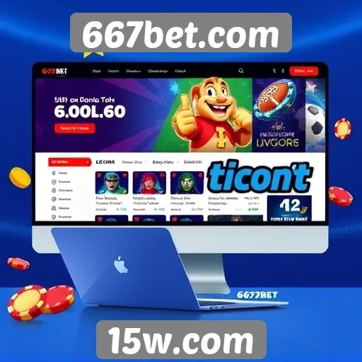 Experiência do usuário no site 667bet